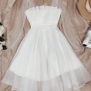 Mia & Jon fit and flare chiffon dress